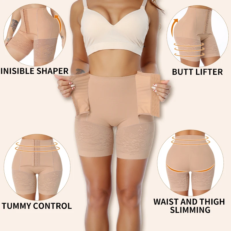 High Waist Shapers Waist Trainer Butt Lifter Slimming Underwear