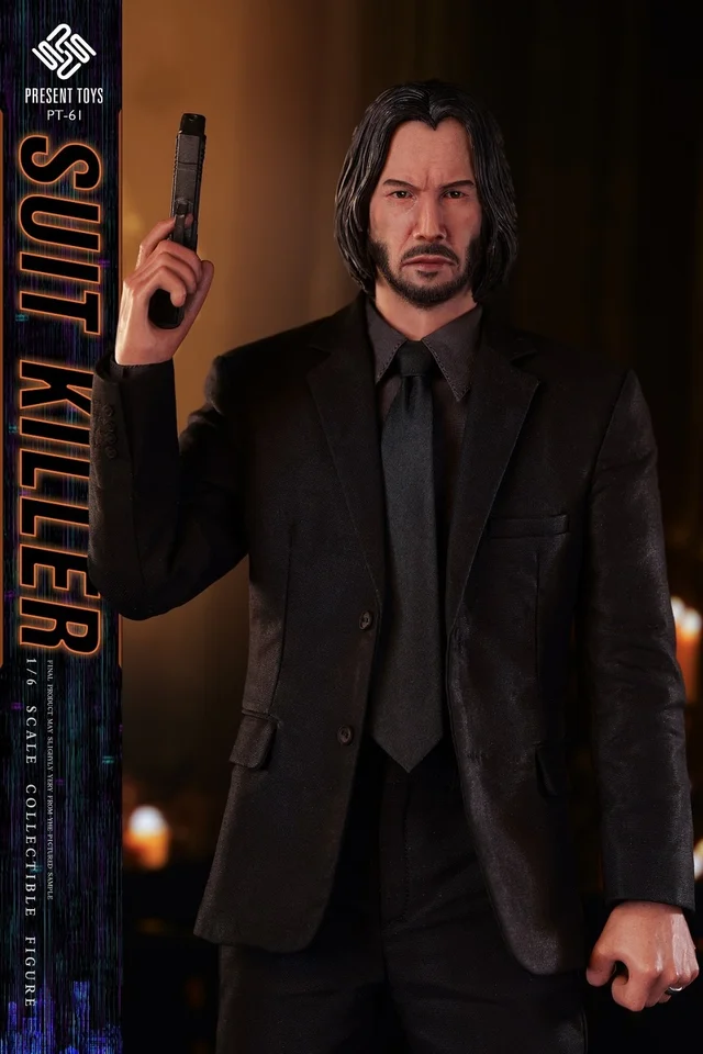 In Stock PRESENT TOYS 1/6 PT-sp61 John Wick Suit Killer