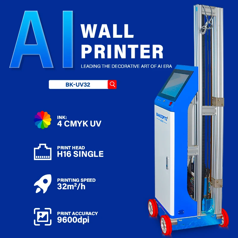 BK-UV32 Lightweight and Versatile School-Friendly Wall Printer for Educational Spaces