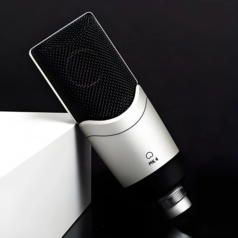 Gaming Microphone MK4 Condenser Microphone Live Streaming XLR Mic ForStreaming Recording Computer Karaoke