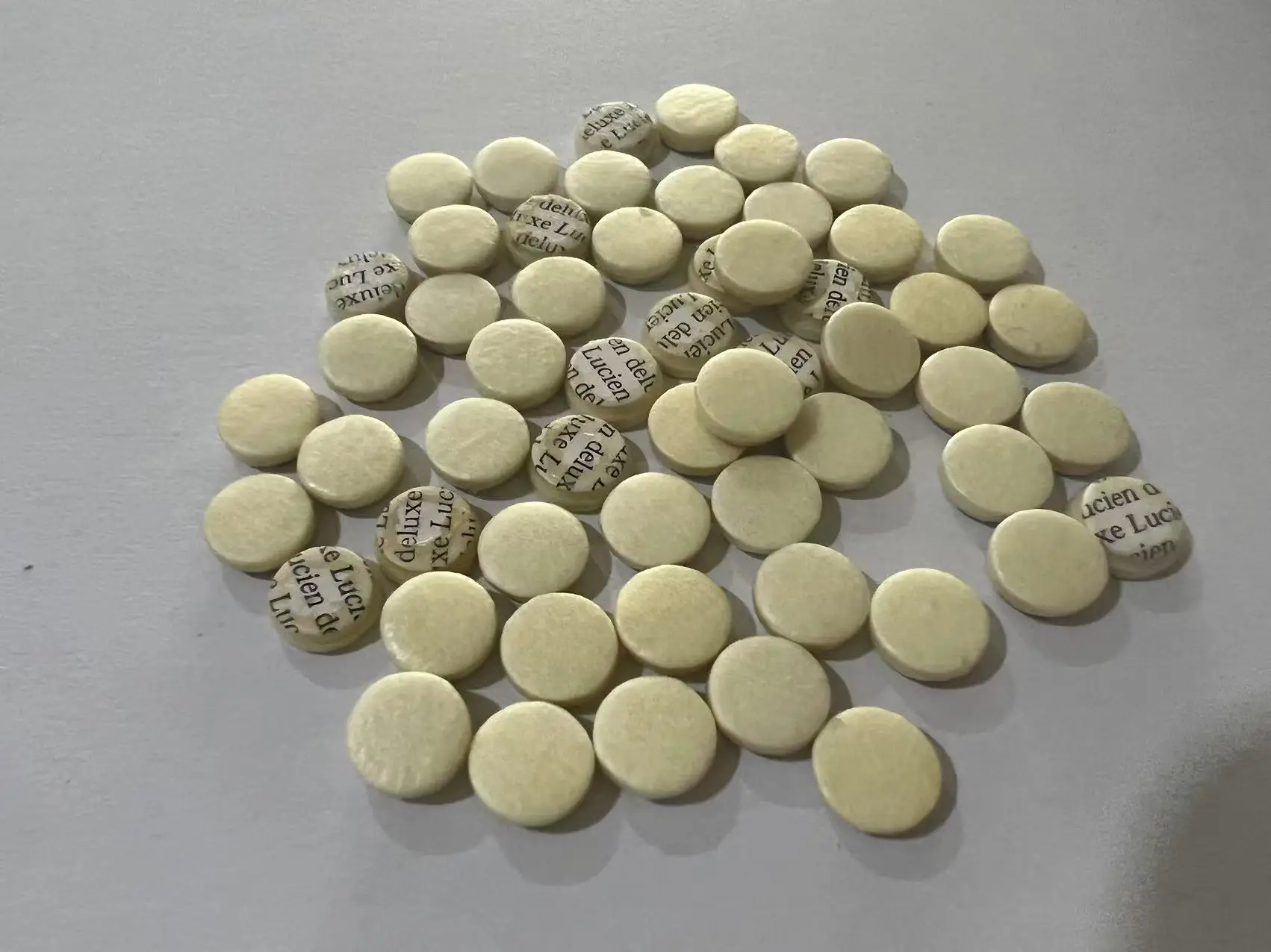 Almohantes para clarinete, 50 piezas, 8,5mm, Buen material