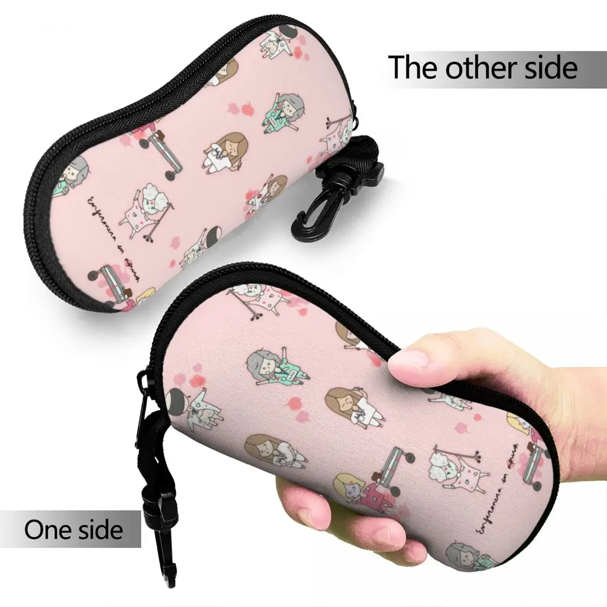 Enfermera En Apuros Doctor Nurse Glasses Case Unisex Student Sunglasses Box Ultra Glasses Box