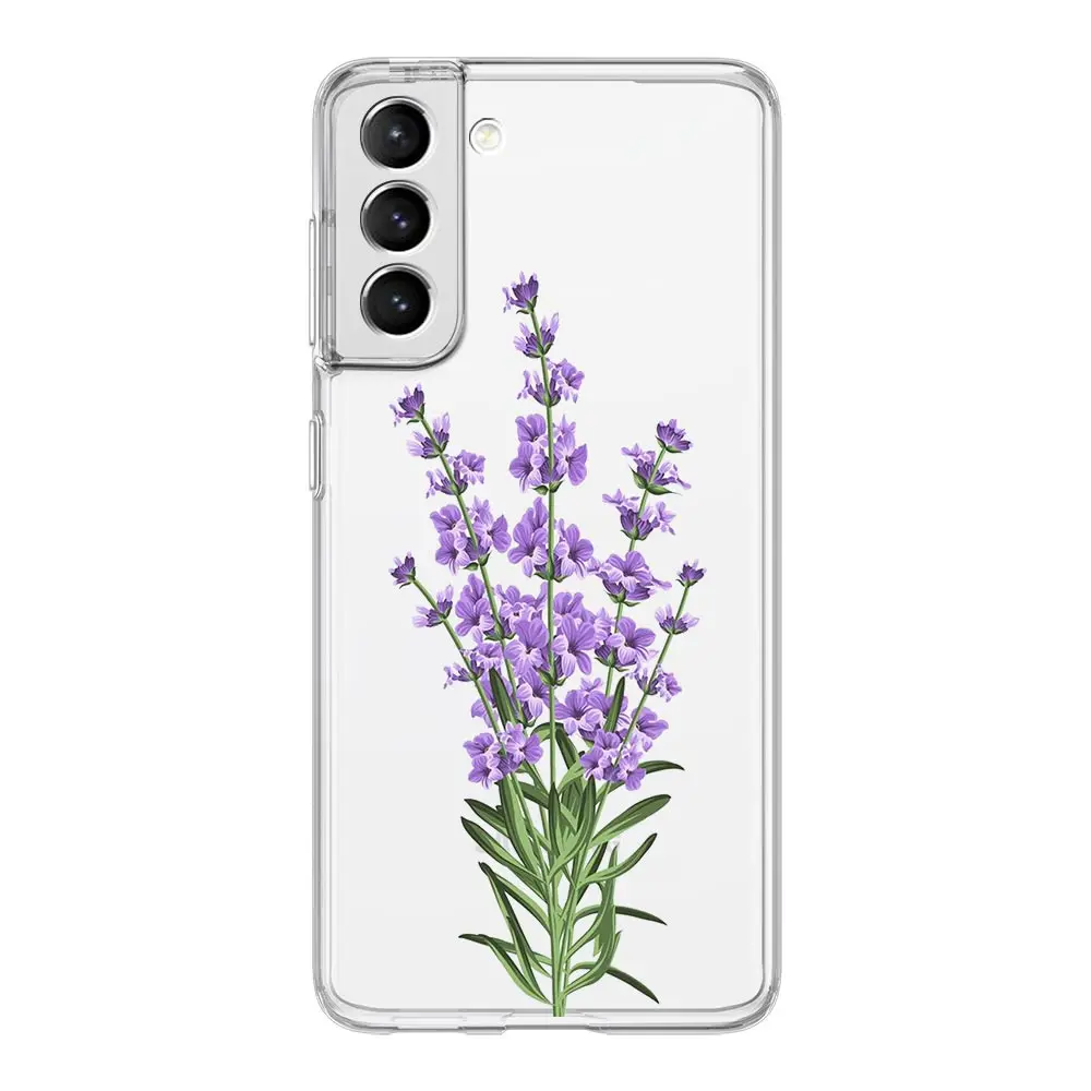Vintage Sunflower and Lavender Floral Phone Case Cover