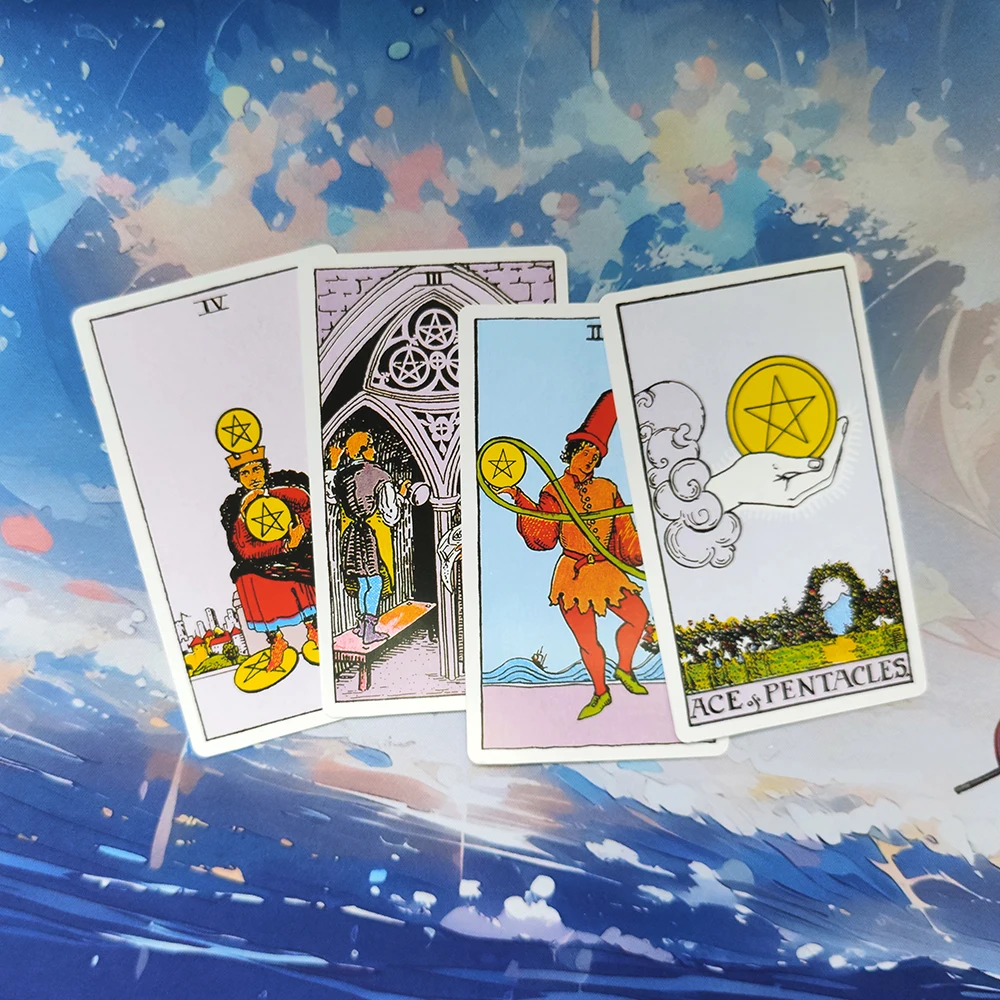 12x7CM The Rider Tarot Deck Cards one of the top 10 tarot decks of all time Tarot Deck,English Guide,Tarot for Beginners 4