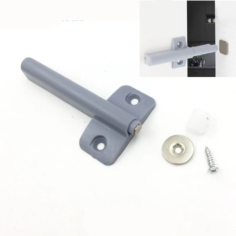 Cabinets Magnetic Door Closers Push To Open Button Switch for Drawer Wardrobe Switch Door Bumper Furniture