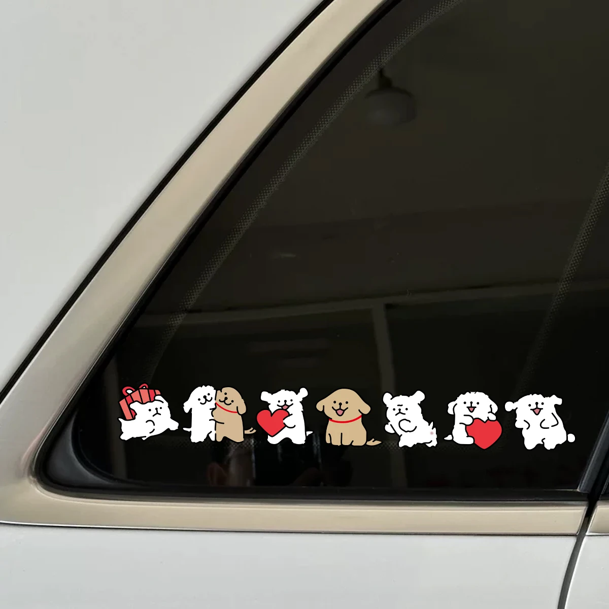 Cute and Creative Cartoon Car and Motorbike Stickers - Durable PVC Decorative Stickers