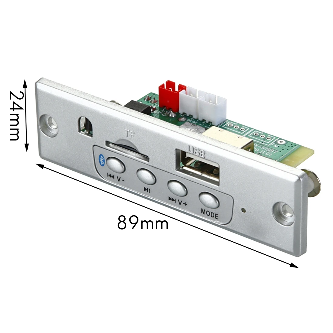 AEE9-2X25W 증폭기 Mp3 플레이어 디코더 보드 6V-12V 블루투스 5.0 자동차 Fm 라디오 모듈 지원 Tf Usb Aux
