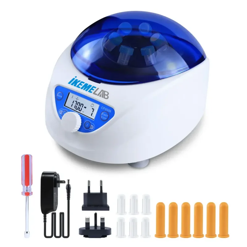 핫 KEME 실험실 플라즈마 젤 원심분리기, PRP PRF CGF 원심분리기, 1.5ml 15ml 300-5000RPM 원심분리기, 실험실 장비, 220V