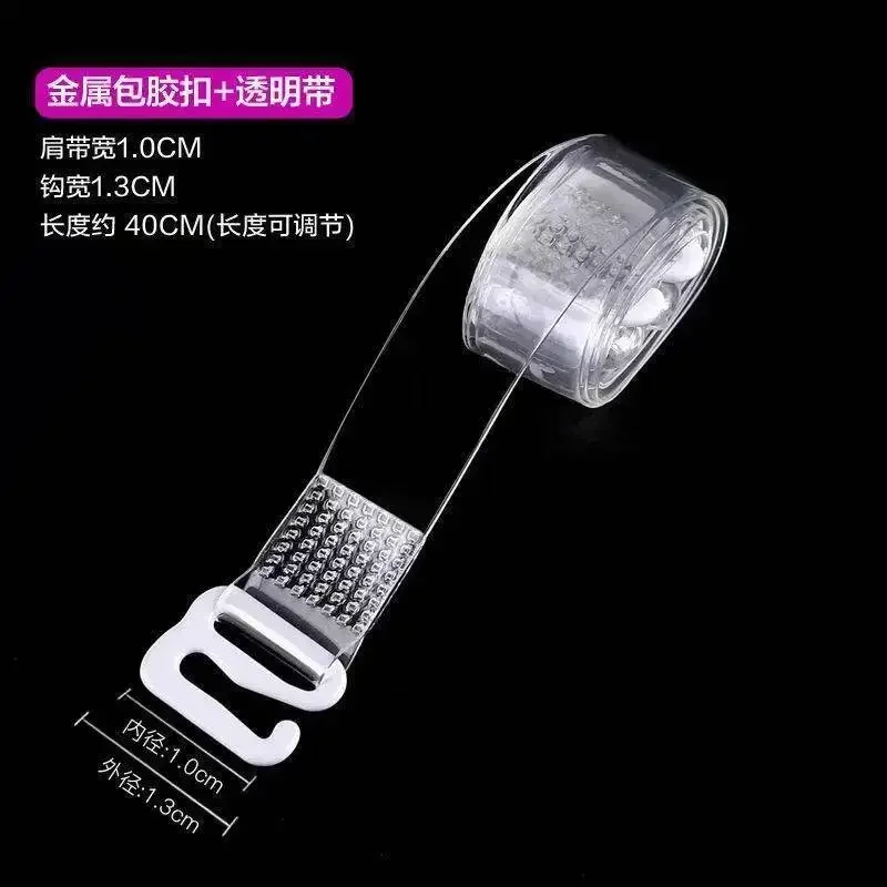 Bra Straps Invisible Bra Straps 3 5 Pairs Invisible Transparent Non-slip Seamless Bra Underwear Straps