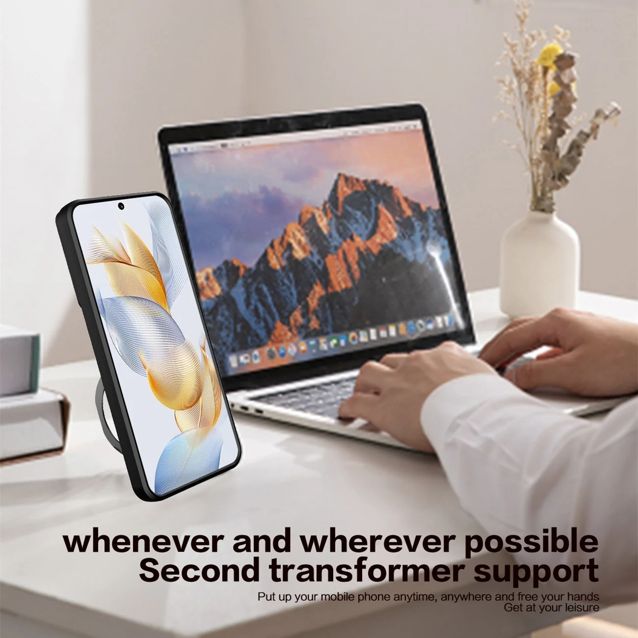 Honor X6a 4g X7a 4g X8a 4g X30i 90 라이트 아머 하이브리드 메탈 링 백 커버, Play30 Plus 5g 6C 5g 슬라이드 카메라 렌즈 케이스