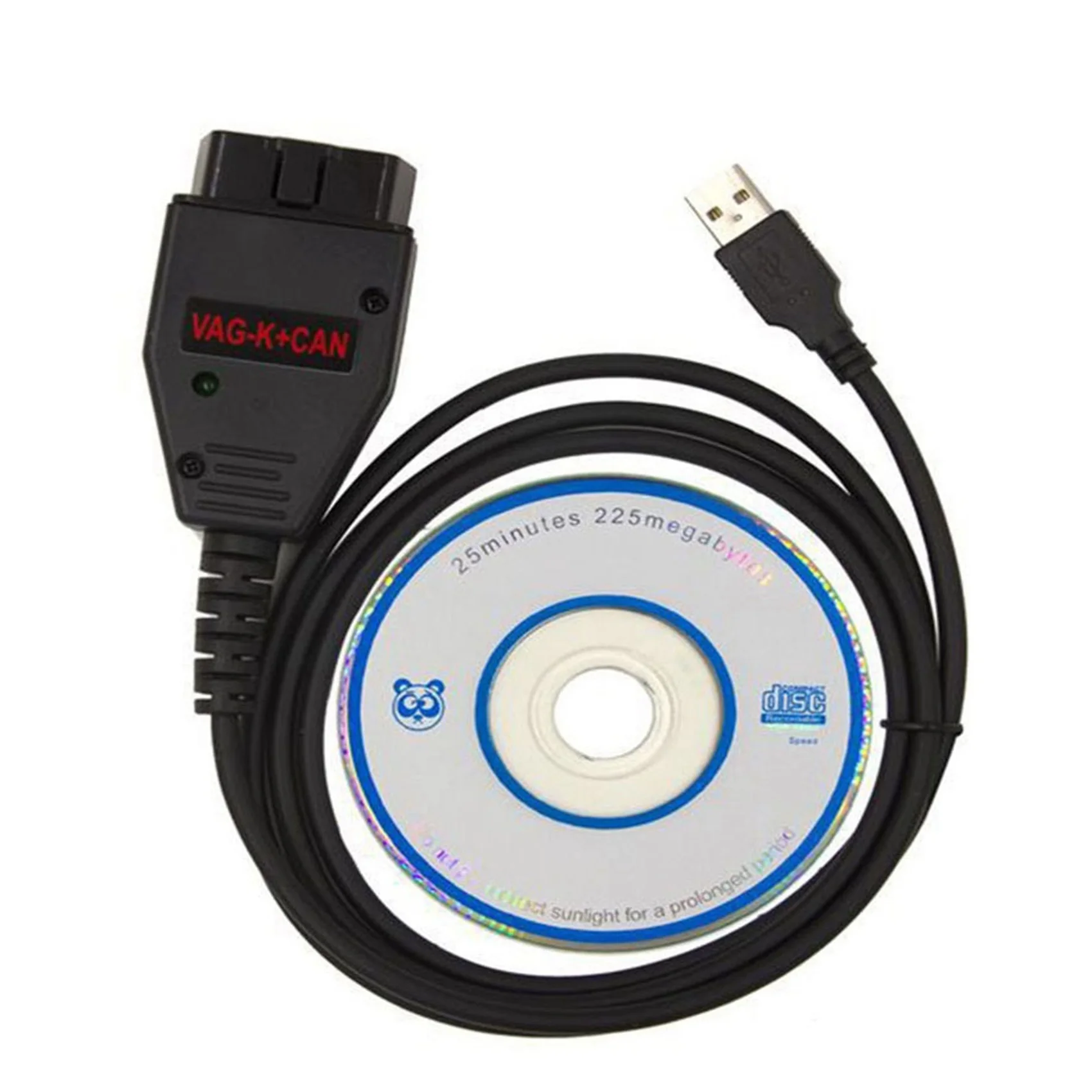 Strumento Diagnostico Per Auto Vag K + Can Byobdii Diagnostic Scanner 1.4 Versione Software Per-Audi-Skoda