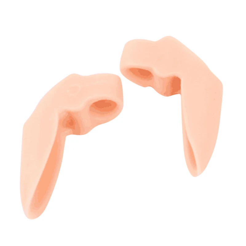 Silicone Gel Thumb Corrector Bunion Little Toe Protector Separator Hallux Valgus Finger Straightener Foot Care Relief Pads 2Pcs toe separators toe spreader toe corrector finger toe separator toe protectors
