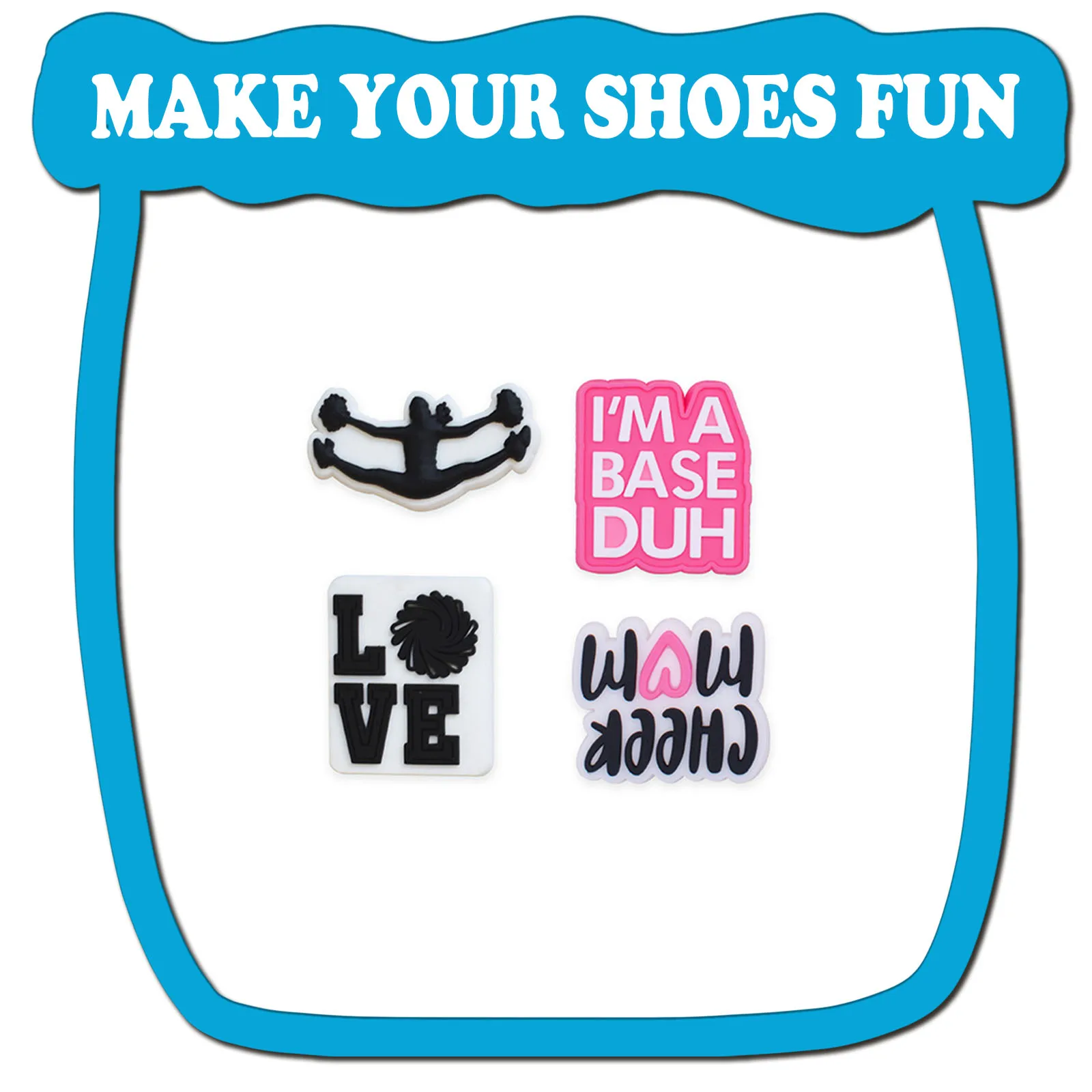Random Style Shoe Charms for Croc Sandals 10/30/50/100Pcs Assorted Varieties PVC Shoe Decorations Accessories shoe charms shoe decorations