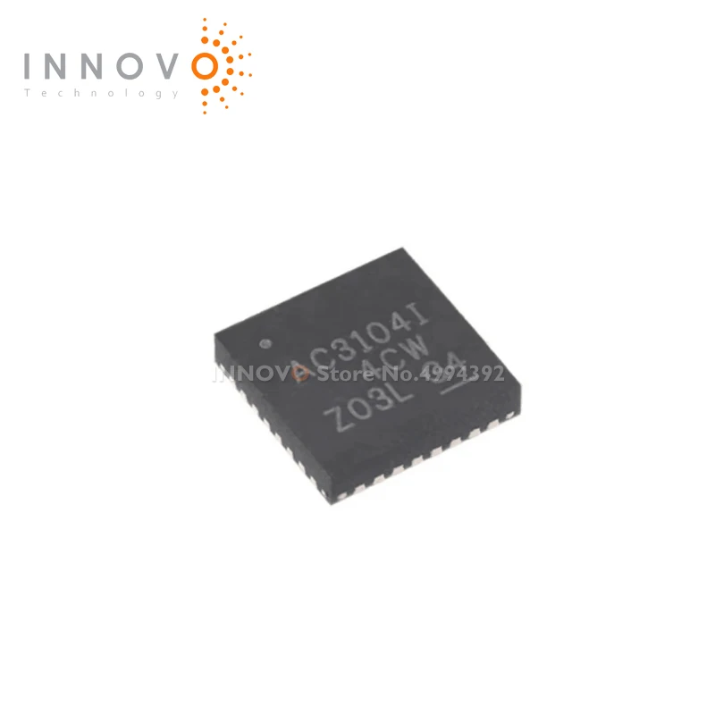 

INNOVO 1 шт./лот 10 шт./лот TLV320AIC3104IRHBR TLV320DAC3100IRHBR TLV320DAC3120IRHBR LM49450SQ/NOPB QFN-32 новый оригинальный