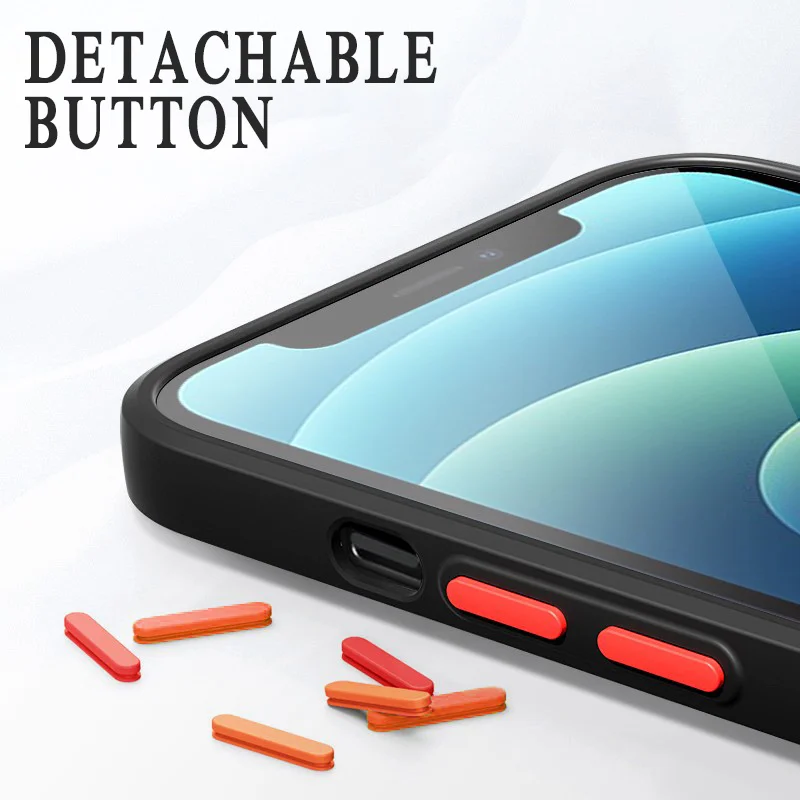 Sleek Silicone Matte Rubber Translucent Phone Case Cover