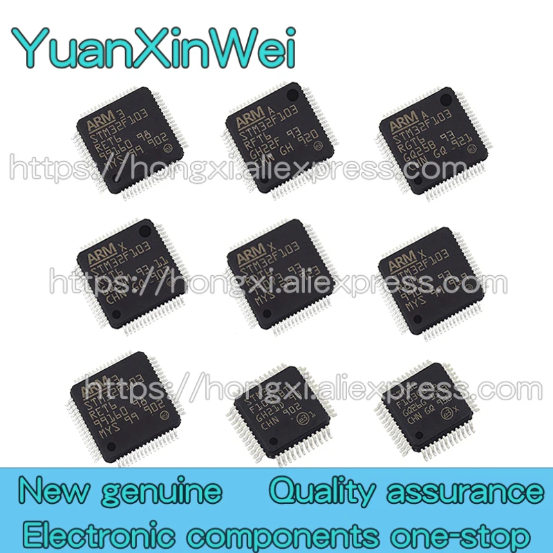 

1PCS STM32F103RCT6 RET6 RBT6 R8T6 RDT6 RFT6 C8T6 CBT6 C6T6A STM MCU Microcontroller chip