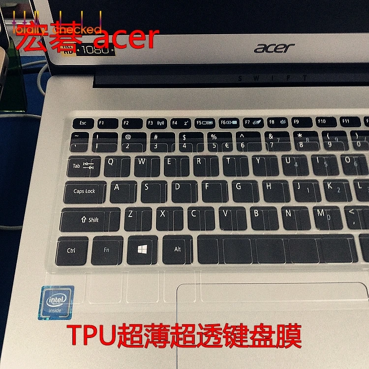 Acer Aspire Swift 3 14 swift3 SF314-52 SF314-51 SF314 SF514-15 S13 터치 14 인치 투명 키보드 커버, 피부 보호