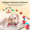 Interactive Dog Toys Rechargeable Pet Interactive Toys Electric Cats Ball Automatic Rolling Fake Tail Ball Dog Cats Toy 5