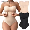 105199-a33a67.jpg Combinaison de batterie sans bretelles Off initiated Bustier Tube Top Femmes Fermeture avant TUNIControl vêtements protubérants perfectionnés Sous-vêtements rembourrés S-4XL