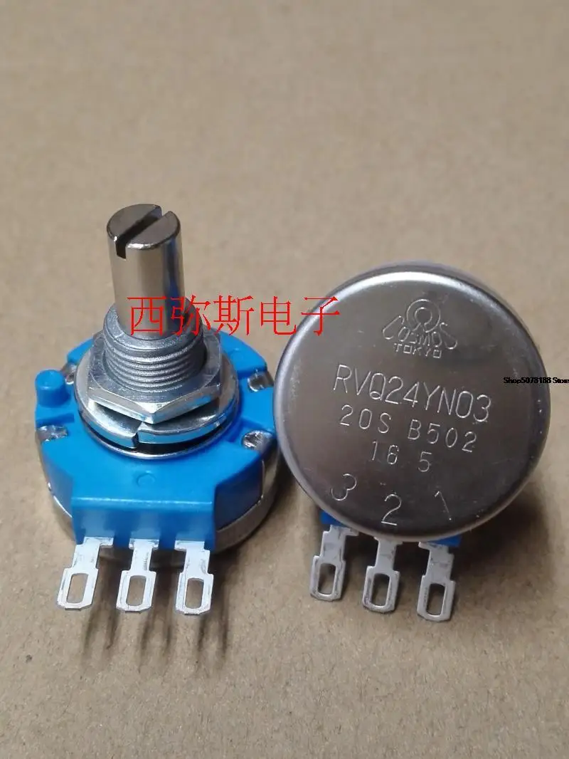 

Original Japanese TOCOS high life potentiometer rvq24yn03-20s-b502 5K game machine potentiometer