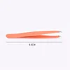 1pc Stainless Steel Eyebrow Tweezer Face Hair Removal Tweezers Colorful Makeup Eyelash Tweezer Eye Brow Clips Makeup Tools 6