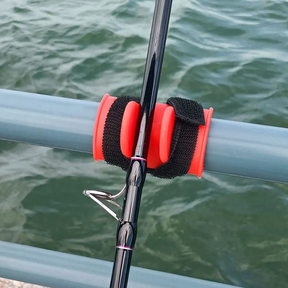 Silicone Boat Fishing Rod Holder Feeder Pod Stand Holder Holes Soft Fishing  Pole Tackle Carp Fishing Accessories - AliExpress