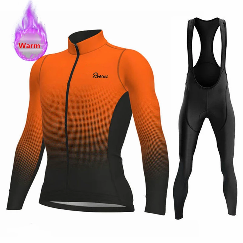 Winter Thermal Cycling Jersey Set 1