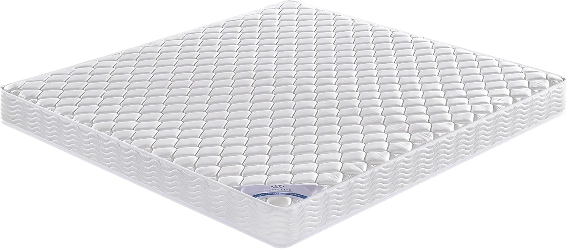 King Mattress 6 Inch Hybrid King Size Mattress with Pocketed Coil Springs with High Density & Comfort Cold Foam - Eco-Friendly 6