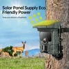 Solar Wildlife 50MP 4K Video Trail Camera Night Vision 0.3s Motion Activated Waterproof Garden Camera Outdoor Hunting Monitoring 5