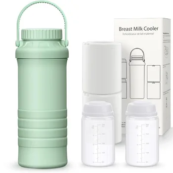 Borraccia Termica Portatile per Latte Materno - Refrigeratore da Viaggio per Mantenere il Latte Fresco per l'Allattamento e la Conservazione del Latte Materno