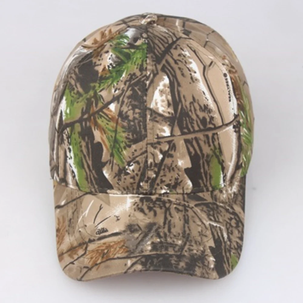 Summer Adjustable Baseball Caps Unisex Sports Outdoor Hunting Cap Sunscreen Casual Caps Women Men's Jungle Camouflage Hats