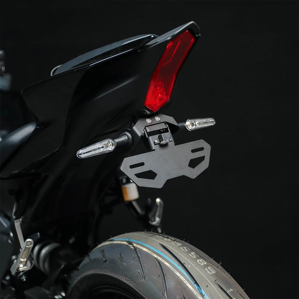 

For Yamaha YZFR7 YZF R7 2021 2022 Motorcycle License Number Plate Holder Frame Adjustable