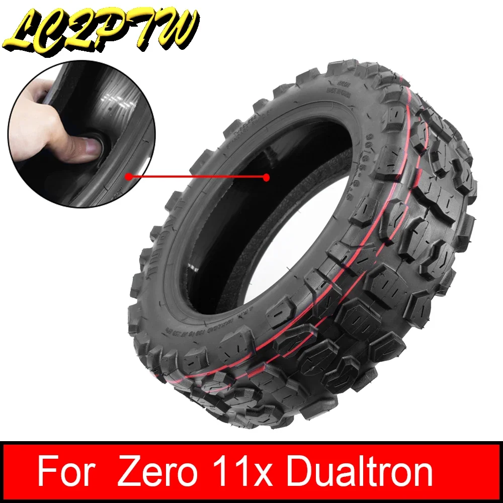 

Off Road Vacuum Tire Self Repairing Jelly Rubber 90/65-6.5 Wear-resistant Tubeless Tyre For Zero 11x Dualtron Electric Scooter