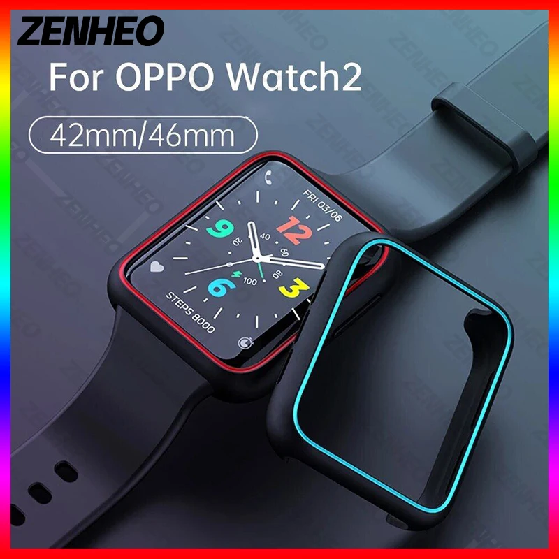 

TPU Case For OPPO Watch 1/2 46mm 42mm Smart Band Cover Bumper Protector Shell For OPPO Watch 2 AMOLED Flexible Watch 41mm