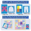Montessori children's education, tabletop design in color form, sensory perception, reverse thinking 3
