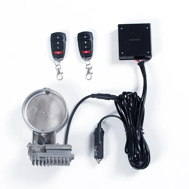 Car Exhaust Sound Changer Electric Valve System Remote Controller Switch Adjustable Kit