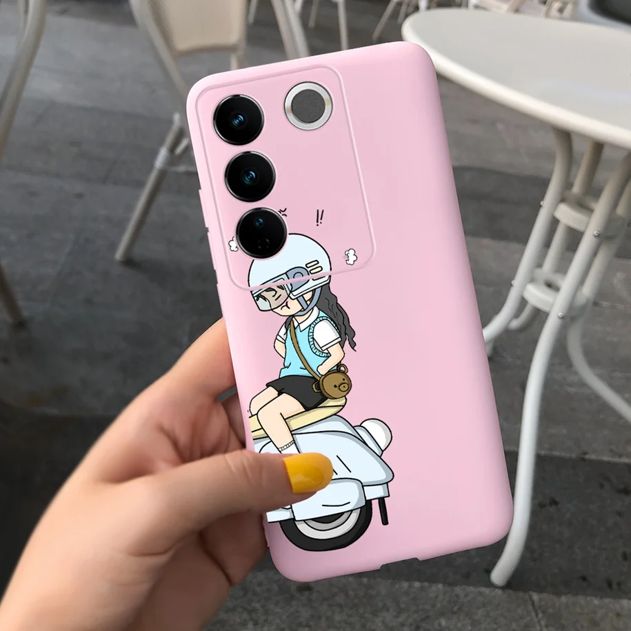 Fashion Candy Color Painted Soft Shell Back Cover Case