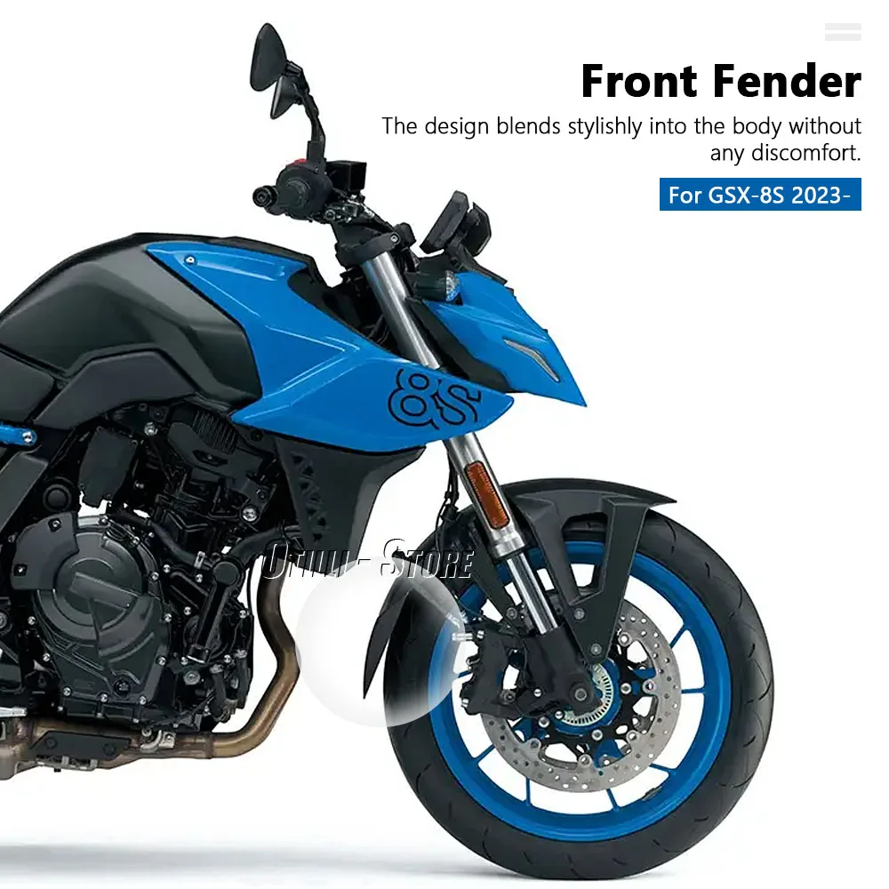 EGGKNMLZVZ Paramani Moto per Suzuki GSX-8S GSX8S GSX 8S 2023-2024 Paramani Moto Protezioni Scudo Parabrezza Protezione Antivento A Mano Protezione Manubrio Moto(Carbon Clear Set