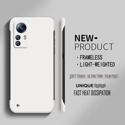 Frameless Hard PC Matte Protective Phone Case - Solid Bumper Shell Cover - Xiaomi 13T Pro (Ivory)
