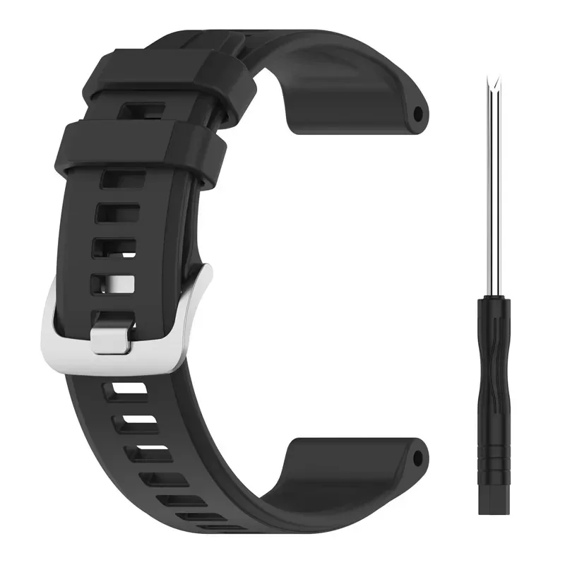 Silicone Sport Wristband Bracelet - 22mm Watch Strap