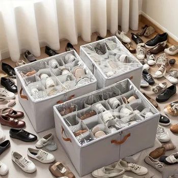 Foldable Shoe Storage Box 3