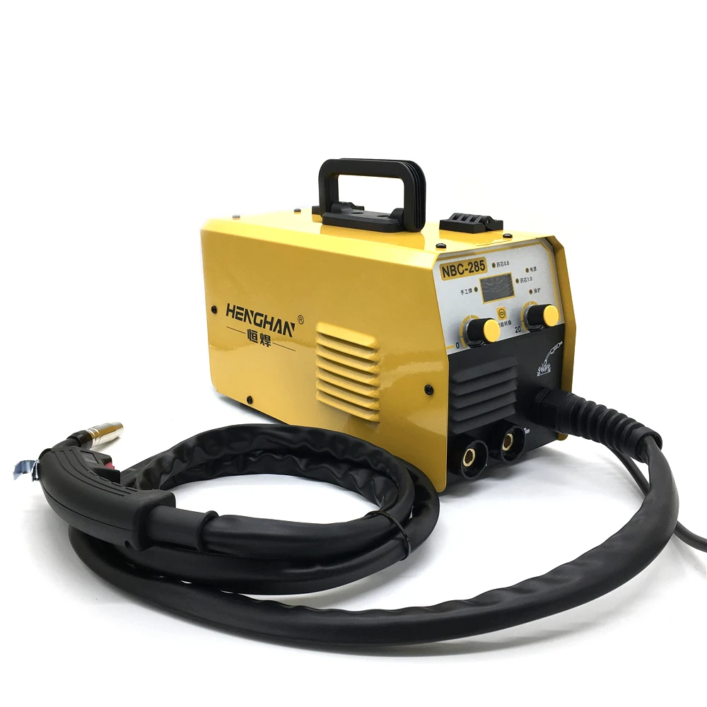 2 In 1 MIG+MMA Semi-automatic Welding Machine 220V/110V Dual-purpose Airless Two-protection Inverter Welder Flux Cored Wire