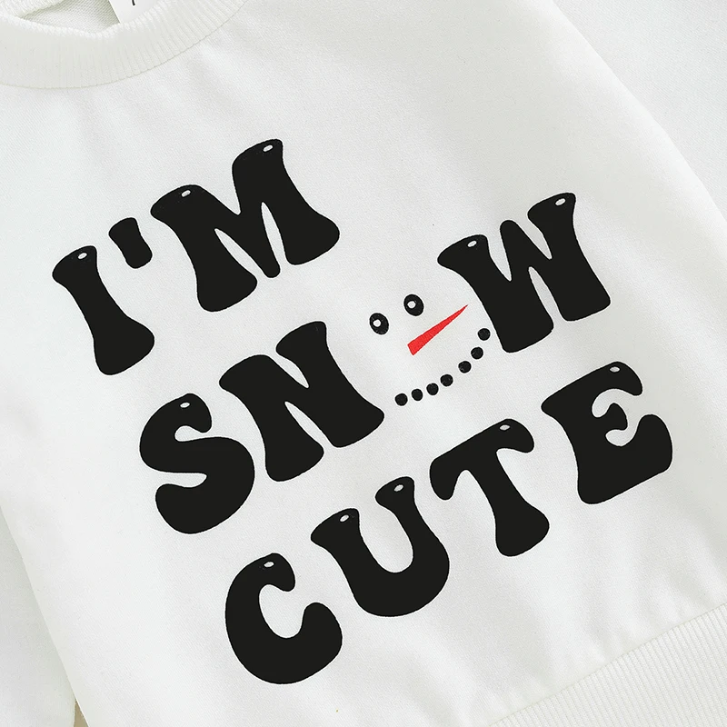 Toddler Pullover Warm Winter Sweater with Cute Reindeer Pattern for Infant Boys and Girls Cozy Christmas Outfit 5