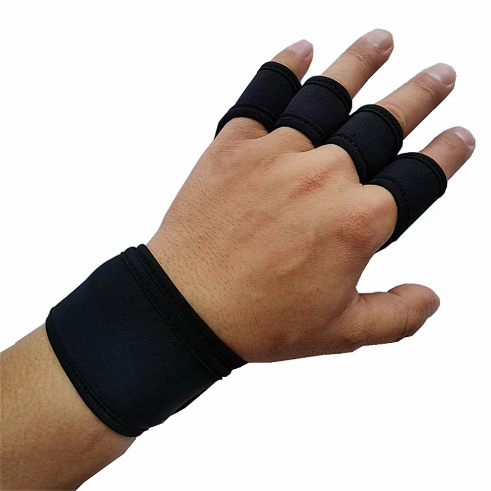 Crossfit Rogue Workout Gloves Anti-slip Gym Weightlifting Training