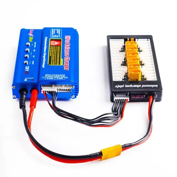 Carte de charge équilibrée parallèle Lipo 2S-6S XT60/T Plug pour chargeur RC