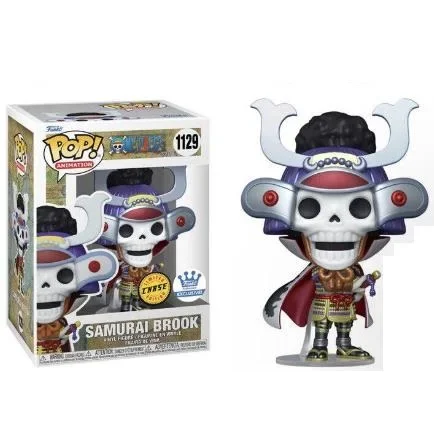 thumbnail image 4 of Funko POP One Piece Shanks 939# Plating Samurai Brook 1129# Figura de acción Colección Modelo Juguetes para niños Regalo de cumpleaños, 4 of 5
