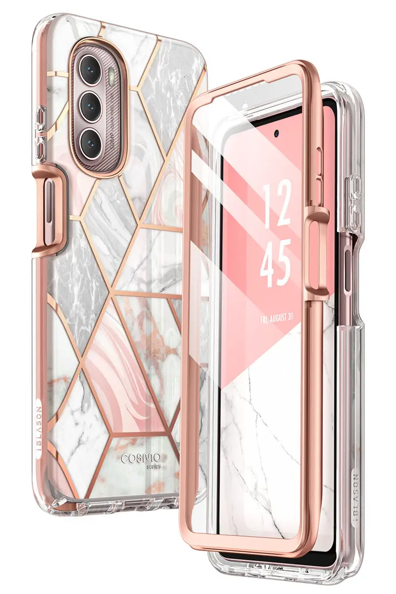 For Moto G Stylus Case 5G (2022) I-BLASON Cosmo Cosmo Slim Full-Body Stylish Protective Case with Built-in Screen Protector