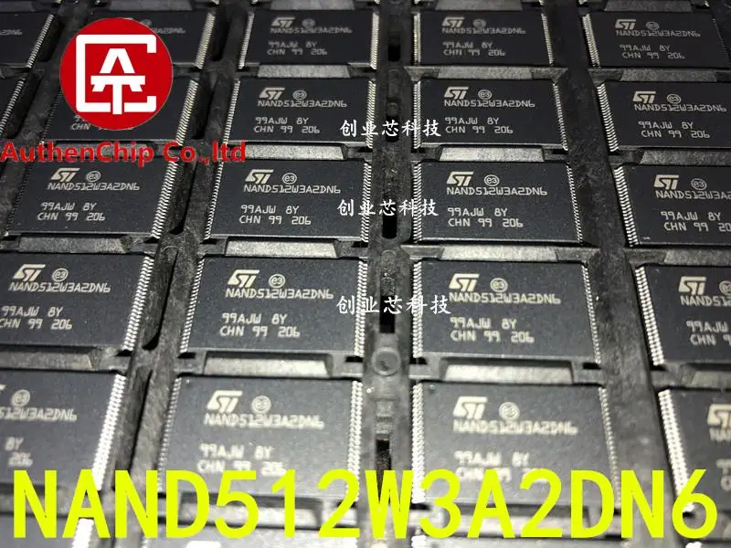 

10 шт., 100% оригинальные новые NAND512W3A2DN6E NAND512W3A2DN6 флэш-память 64M