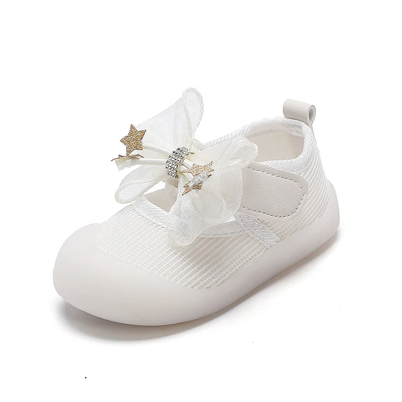 Spring Children Shoes Girls Princess Shoes Fashion Bowtie Summer Hollow Kids Sneakers Toddler Baby Girls Sandals CSH980