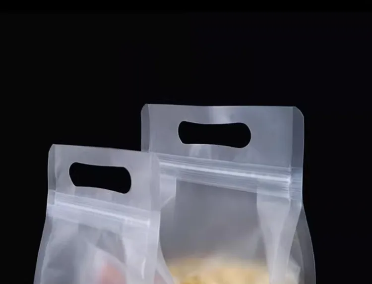 3D 프로스트 플라스틱 휴대용 지퍼 락 백, 재사용 가능한 매트 스낵, 향신료 시리얼, 커피 콩, 결혼 선물, 포장 파우치, 50 개